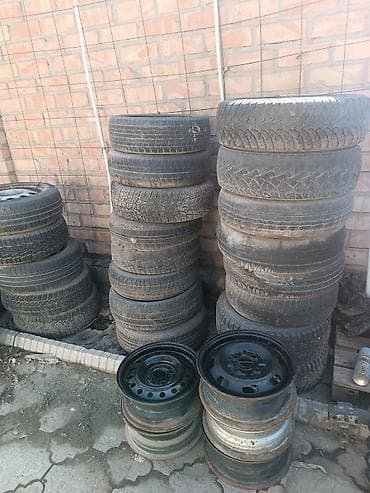 титан диски на фит: Железные Диски R 13 отверстий - 4, Б/у — 3