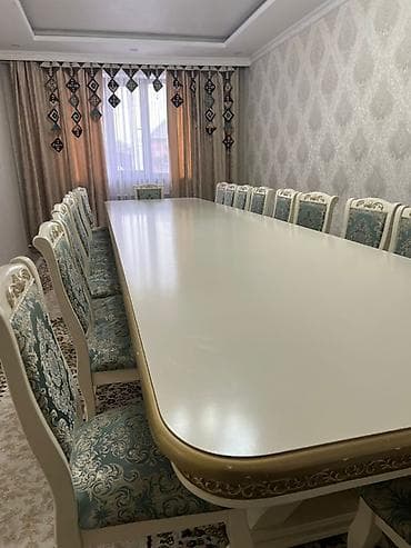 сонун мебель: Конок бөлмөсү үчүн үстөл жана отургуч — 2