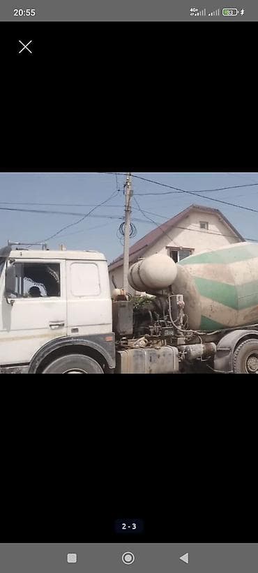 Бетономешалка, МАЗ, 2001 г., до 7 м3