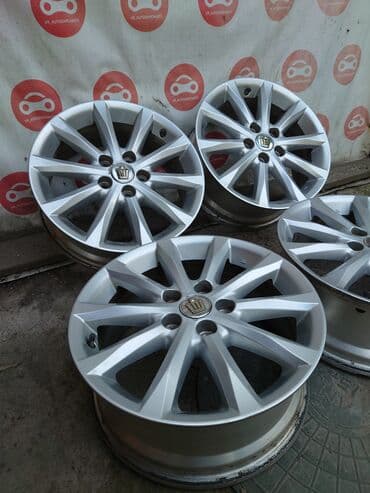 fit rs: Литые Диски R 17 Toyota, Комплект, отверстий - 5, Б/у — 1