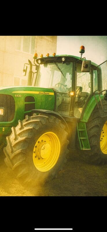 купить шины бу в бишкеке: John Deere 6930 – колесный трактор универсального назначения Мошьность — 9