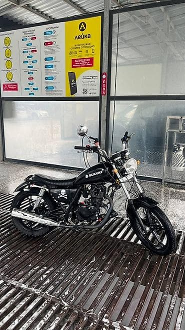 Транспорт: Мотоцикл Suzuki GN125 Обьем двигателя:125 кубов 16 лошадиных сил — 3