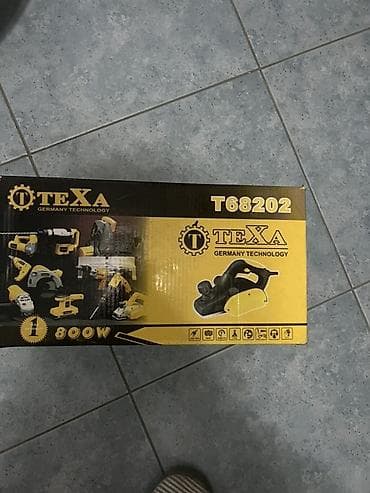 Электрический рубанок TEXA T68202 - Мощность: 800 Вт - Скорость