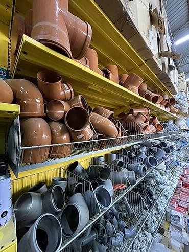 Фитинги для канализации и водоотведения - Ассортимент: отводы — 1