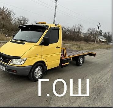 трос буксир: Эвакуатор, Mercedes-Benz, Ломаная — 1