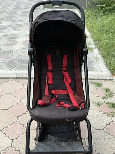 красный пиджак: Коляска, Cybex, цвет - Черный, Б/у, Самовывоз — 7