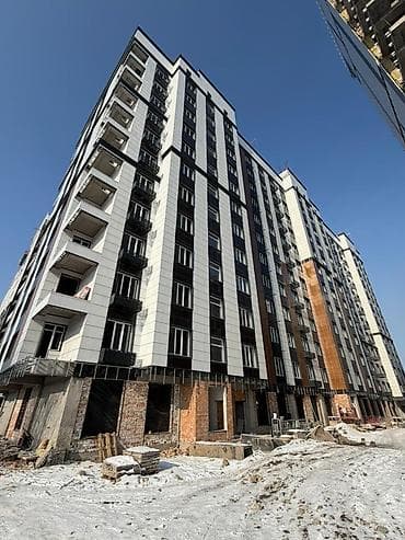 пасуточная квартира: 1 комната, 46 м², Элитка, 8 этаж, Готовая ПСО (под самоотделку) — 1
