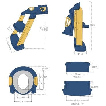 воздушный пластелин: Лестница для унитаза для детей очень удобная вещь! Новая ! — 4