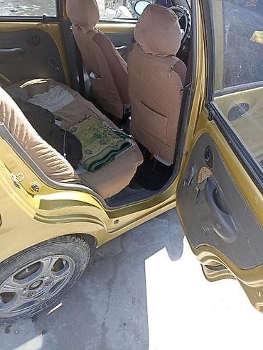 Унаа сатуу: Daewoo Matiz: 2003 г., 0.8 л, Кол менен иштөөчү, Бензин, Хетчбек — 8