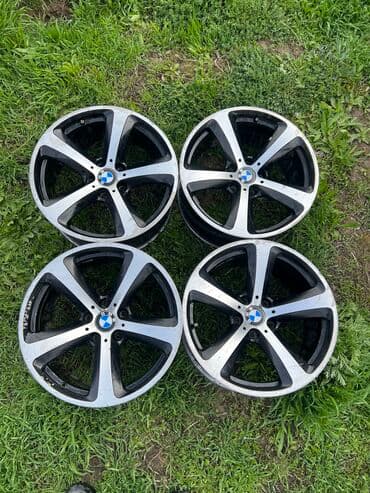 Колеса в сборе 265 / 35 / R 18, Лето, Б/у, Комплект, Легковые, Литые, отверстий - 5