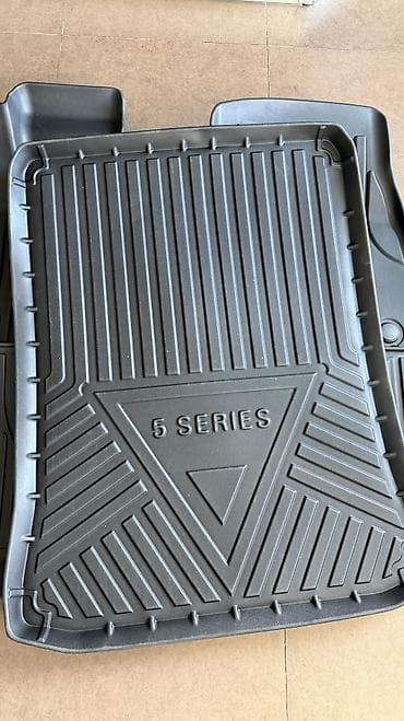 Аксессуары для салона: 3D Резиновые Полики Для багажника BMW, цвет - Черный, Новый, Самовывоз — 1