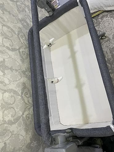 рокер: Люлька, Колыбель, Металл, цвет - Серый — 5