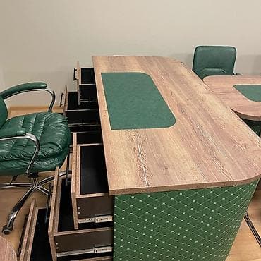 Комплекты мягкой мебели: Комплект офисной мебели, Кресло, ДСП, цвет - Зеленый — 5