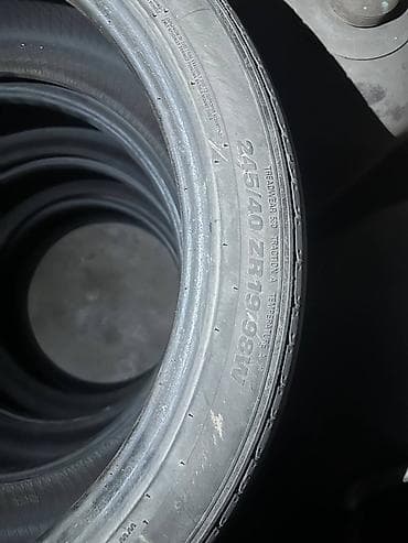 скоростя: Шины 245 / 40 / R 19, Лето, Б/у, Комплект, Легковые, Корея, Kumho — 2