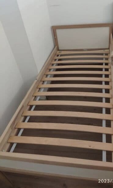 починка велосипедов: Продаю комплектом: • Кровать IKEA SNIGLAR, массив бука, размер 70×160 — 9