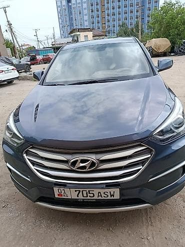 вис 2345: Hyundai Santa Fe: 2018 г., 2.4 л, Автомат, Бензин, Кроссовер — 3