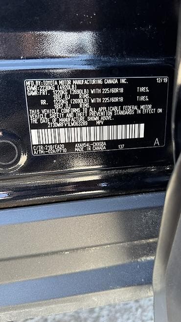raf: Toyota RAV4: 2019 г., 2.5 л, Автомат, Гибрид, Кроссовер — 7