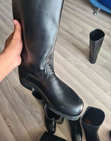 обувь больших размеров бишкек: Сапоги яловые, кирзовые под заказ из высококачественная кожа — 6