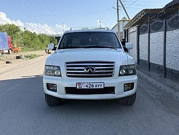 машина infiniti: Infiniti QX56: 2005 г., 5.6 л, Автомат, Газ, Внедорожник — 1