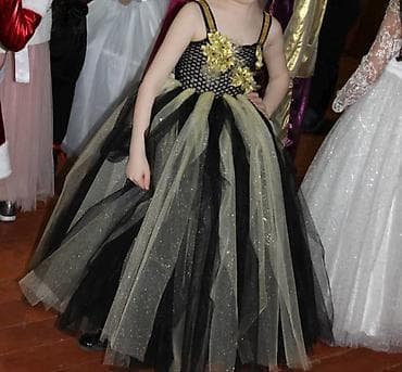 Детское платье, цвет - Черный, Б/у at lalafo.kg Детское платье, цвет - Черный, Б/у