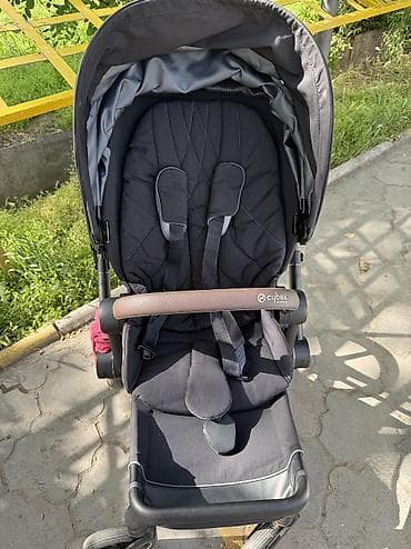 я ищу коляска: Коляска, Cybex, цвет - Черный, Б/у — 4