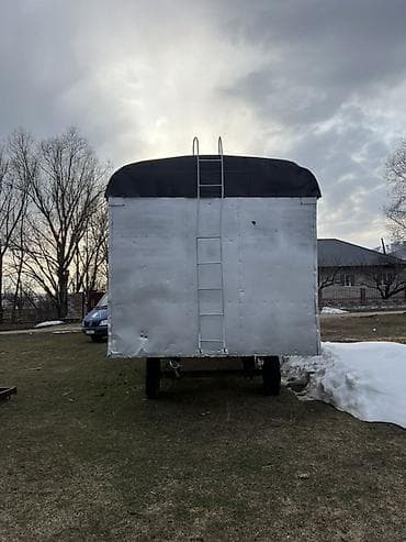 дом на колесах кемпинг: Передвижной бытовой вагончик/металлический кунг. Описание: - Каркас — 1
