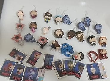 призы: Коллекция мини‑фигурок и брелоков Funko/Pop‑стиля по сериалу Stranger — 1