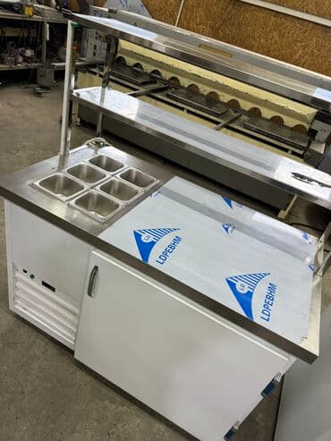 аренда фризер аппарат для мороженого: Стол холодильник, пицца стол, тепловой стол, стол из нержавейки — 7