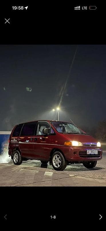 Mitsubishi Space Gear: 1997 г., 2.4 л, Механика, Бензин at lalafo.kg Mitsubishi Space Gear: 1997 г., 2.4 л, Механика, Бензин