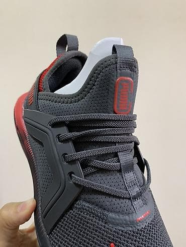 футбольный кета: Мужские кроссовки, 34.5, Puma, Новый, цвет - Серый, Самовывоз, Платная доставка — 3