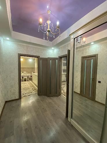 Сдаётся 1 к/кв в нижнем джале. По ахунбаева. Новая Квартира. 2 сан