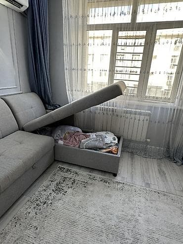 Угловые диваны: Угловой диван, С ящиками — 3