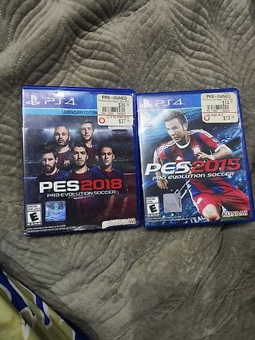 Коллекция игр Pro Evolution Soccer для PS4 — два диска в коробках