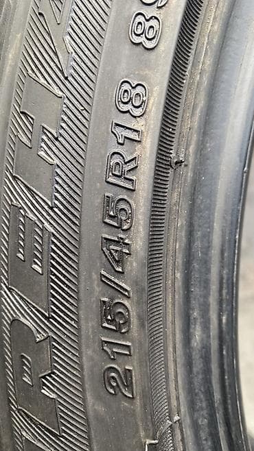 225 55 18 шины: Шины 215 / 45 / R 18, Лето, Б/у, Пара, Легковые, Япония, FIRESTONE — 2