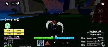 amazfit active: Аккаунт Roblox: Blox Fruits (Sea 3) - Уровень персонажа: 2800 (MAX) - — 1
