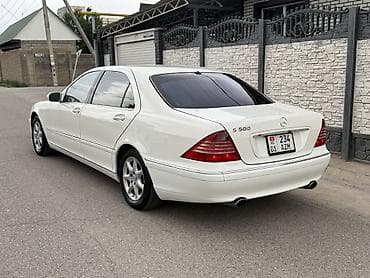 sl 55: Mercedes-Benz S-Class: 2003 г., 5 л, Автомат, Бензин, Седан — 4