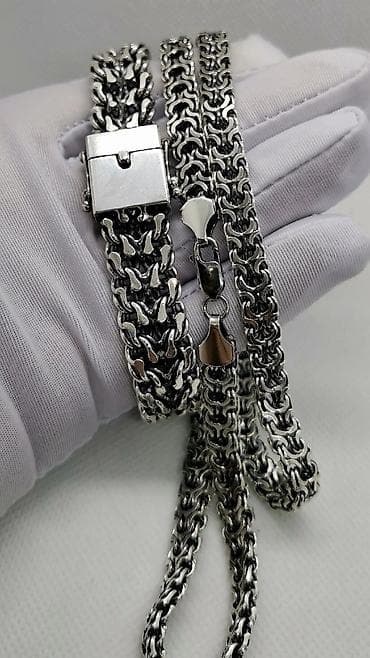 Личные вещи: Изготовление Цепей и Брасл из Серебро 925 пробы Ручная работа — 3