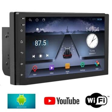 Новый, 2-DIN, 7 ", Android (встроенная ОС), 1 ГБ ОЗУ, 16 Гб ПЗУ