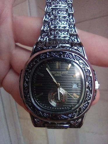 золотые мужские часы: Новые. Абсолютно. Не разу не одевал. Подарили, не понравились — 3