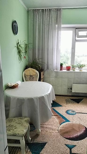 osh flat: 2 комнаты, 53 м², ул. Лев Толстой Индивидуалка, 5 этаж, Старый ремонт — 2