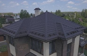 Профнастил: Кровля из металлочерепицы — монтаж под ключ - Тип покрытия — 1