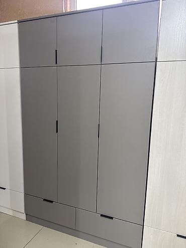 верхняя одежда женская: Шифоньер, шкаф для одежды, Новый, Прямой, ЛДСП — 8