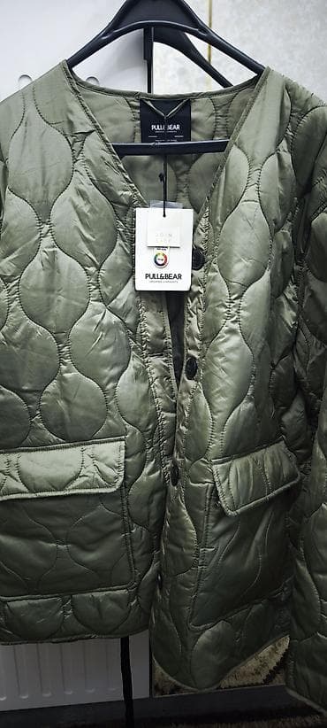 военый формы: Стёганая куртка Pull&Bear размер 54,лёгкая . - Модель: легкая — 3