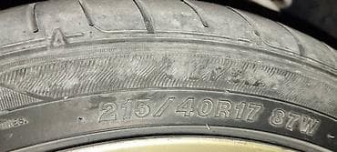 bme e34: Летняя шина 215/40 R17 87W. - Посадочный диаметр: 17" - Ширина — 1