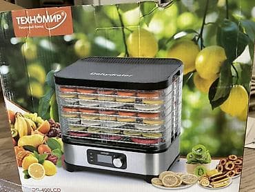 чипс: Сушилка для овощей и фруктов TЕХНОМИР CG-400LCD (Dehydrator) - — 4