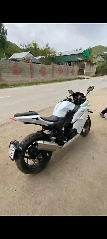 теккен мото: Спортбайк RX в белом цвете - Агрессивный обвес с аэродинамическими — 10