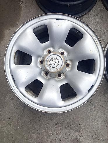 Железные Диски R 17 Toyota, Комплект, отверстий - 6, Б/у