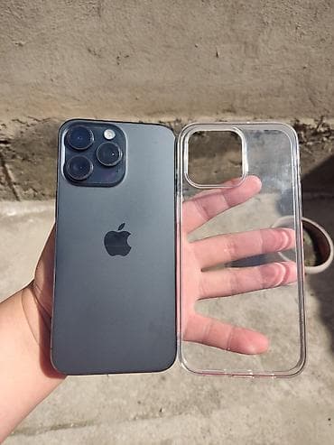 alpine cda 9887: IPhone 15 Pro Max, Б/у, 512 ГБ, Black Titanium, Защитное стекло, Чехол, 86 % — 7
