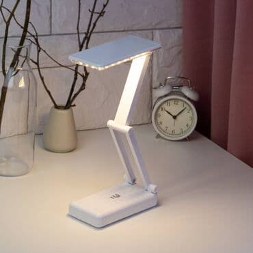 прожектор светодиодный с датчиком движения: Настольный аккумуляторный светодиодный светильник эра nled-426-3w-bk — 2