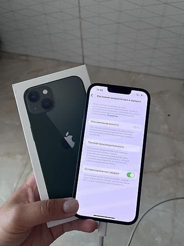 iphone 13 mini цена в бишкеке: IPhone 13, Зеленый, 85 % — 3